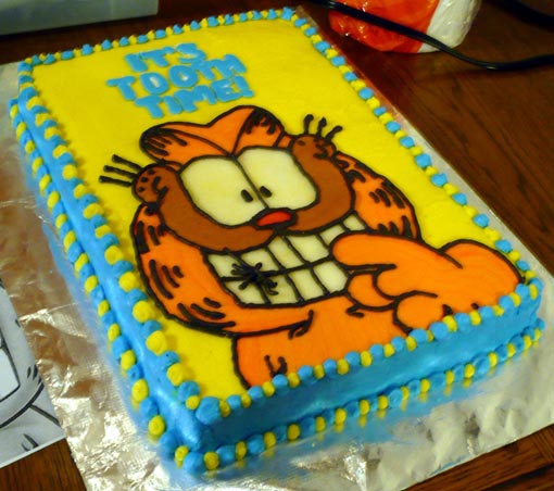 Garfield Cake
