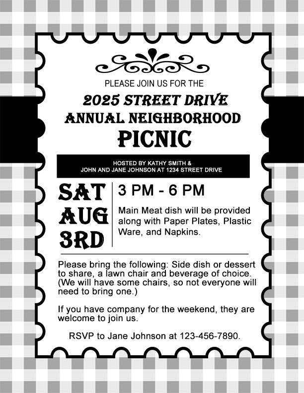 Picnic Flyer